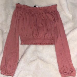 Off the shoulder crop!